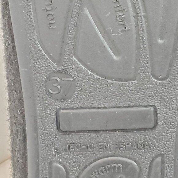 Intentionally Blank Slippers Size 7 Plant Mom Black - Picture 5 of 8